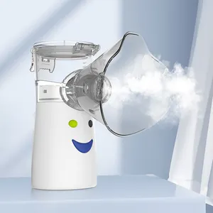 Groothandel Mini Baby Inhalator Compressor Walmart Handheld Verstuiver Bediende Mesh Vernevelaar Gezichts Meneer Draagbaar