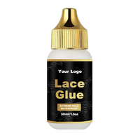 38ML Colle à Dentelle Adhésive Tenue Extrême Colle à Perruque pour Dentelle Avant Colle à Perruque Résistante à la Sueur Imperméable