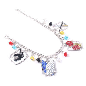 Anime Manga serie Attack on Titan Charm Charms pulsera - Product Image 5