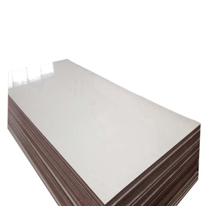 Hoja de MDF de melamina, venta al por mayor/tablero de MDF de melamina blanca de 8mm - Product Image 1