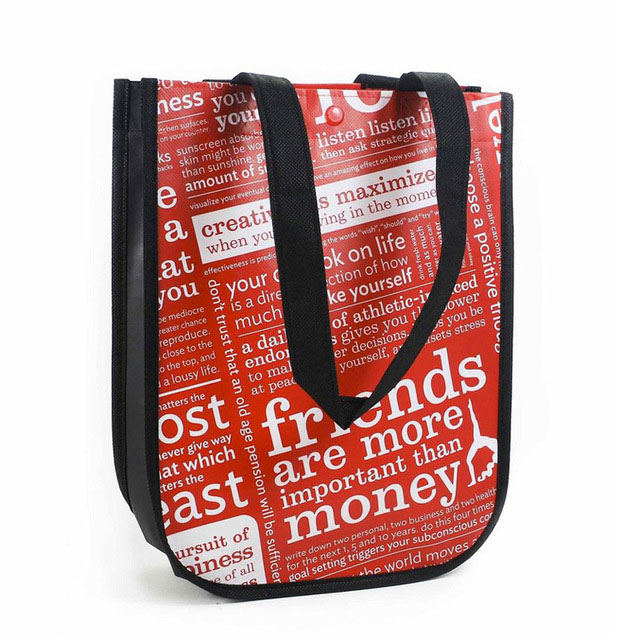 High Quality Custom Print Non Woven Laminated Bag Reusable Spunbond Bag