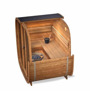 Sauna de vapor cuadrada de bajo consumo para mejorar la función inmunológica, sauna de madera maciza de fácil montaje para la recuperación de la fatiga muscular - Product Image 2