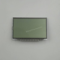Kundenspezifisches TN-Positiv-Transflektiv-LCD mit 6-Uhr-Betrachtungswinkel, Segment-LCD mit 4 Ziffern, 12 PIN TN-Positiv-Segment-LCD-Panel