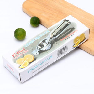 Exprimidor de Limones Bitahao de Acero Inoxidable, Exprimidor Manual, Utensilio de Cocina, Apto para Lavavajillas - Product Image 1