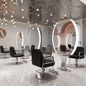 Miglior Prezzo per Specchio <span class=keywords><strong>da</strong></span> Salone a LED <span class=keywords><strong>da</strong></span> Parete per <span class=keywords><strong>Parrucchiere</strong></span> Trucco e Estetica Arredamento <span class=keywords><strong>da</strong></span> Barbiere - Product Image 4