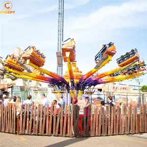 Fun Fair Rides City Park Games Roterende Bounce Machine Crazy Springen Machine Bounce Amusement Rides