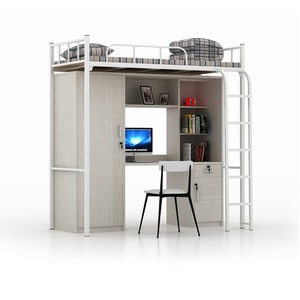 Lit superposé moderne de style nouveau pour enfants, lit double en bois à vendre - Product Image 1