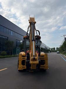 Chargeuse-pelleteuse sur pneus de 8 tonnes, capacité de la benne de 1,5 m³, engin de construction robuste pour travaux de terrassement - Product Image 1