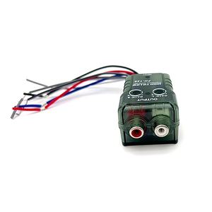 Convertidor de Señal de Estéreo de Coche de Alta a Baja con Adaptador RCA, Convertidor de Señal de <span class=keywords><strong>Audio</strong></span> para Coche con Función de Control <span class=keywords><strong>REM</strong></span> - Product Image 1
