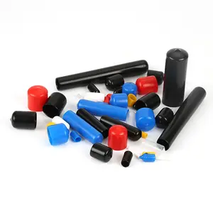 LongCheng Non-standard customization silicon end cap cover multi specification soft silicone cap rubber end cap Silicone Cover