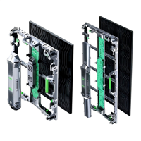 Écran LED extérieur P2.604 à louer, panneau LED étanche 500*500mm, armoire pour événements scéniques