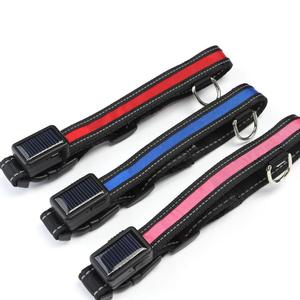 सौर एलईडी वापस लेने योग्य कुत्ते पट्टा चमकती कुत्ते सुरक्षित पट्टा पालतू जानवर के नेतृत्व प्रकाश-अप रिचार्जेबल नेतृत्व में पालतू कॉलर - Product Image 4