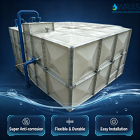 Accessoires Complets Réservoir de récupération d'eau de pluie composite résistant au sel, qualité alimentaire, marque Huili, garantie 1 an, pour chantier de construction
