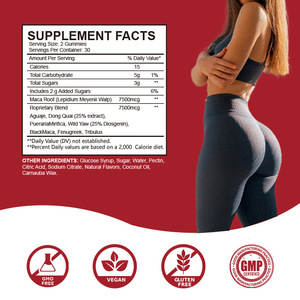 Caramelos Blandos de Maca en Forma de Corazón, Caramelos Blandos Vegetales Sin Azúcar con Maca Natural para el Apoyo de la Salud de la Cadera, 60 Cápsulas - Product Image 4