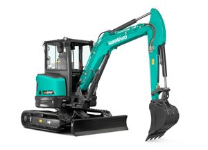 Excavatrice sur chenilles mini Sunward de 2 tonnes de haute qualité Swe20F - Product Image 5