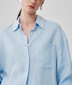 <span class=keywords><strong>Camicia</strong></span> in <span class=keywords><strong>lino</strong></span> da <span class=keywords><strong>donna</strong></span> <span class=keywords><strong>bianca</strong></span> 2025-<span class=keywords><strong>camicia</strong></span> a maniche larghe <span class=keywords><strong>di</strong></span> alta classe rilassata-nuovo Top <span class=keywords><strong>di</strong></span> stile - Product Image 5