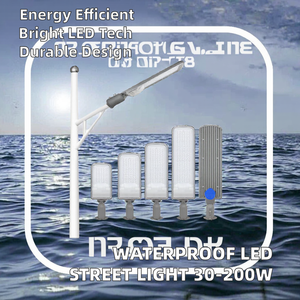 Hot Selling IP65 Waterproof LED Street Light 30W to 200W with AC Power Supply for Outdoor <strong>Lighting</strong> and Road <strong>Lighting</strong> - Product Image 2