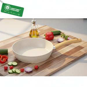 Sartén Antiadherente de Aluminio Forjado con Revestimiento de Mármol, Fondo de Inducción, Utensilio de Cocina Duradero <span class=keywords><strong>para</strong></span> una Cocción Eficiente - Product Image 6