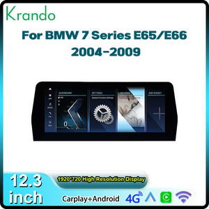 Kim cương 12.3 inch xe đơn vị đứng đầu cho BMW 7 Series E65 E66 2004-2009 Android Navigation GPS autoradio không dây Carplay 4 gam Sim Thẻ - Product Image 3