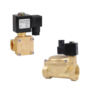 Vanne solénoïde à diaphragme bidirectionnelle à deux positions 16 kg/cm Tout en cuivre Pilotée pneumatiquement pour compresseurs d'air - Modèles - Product Image 4