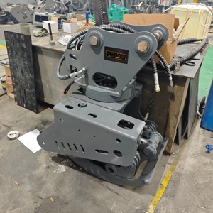 Scie à grappin hydraulique multifonctionnelle pour excavatrice, coupe-arbre, scie à bois rotative - Product Image 4