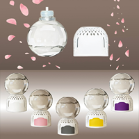 Diffuseur d'huiles essentielles liquides 375 ml à mèche en coton, parfum lavande, écologique, pour la maison, éliminateur d'odeurs, recharge d'huiles essentielles, désodorisant d'intérieur