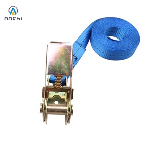 25mm 4m Car &amp; Motorcycle Ratchet Tie Down <strong>Straps</strong> 1500lbs High Tenacity Polyester Yarn PES - Product Image 5
