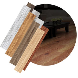 1.8mm di lusso grano di legno pavimento in vinile copertura per piastrelle ispessito vinile PVC autoadesivo pavimento adesivo - Product Image 1