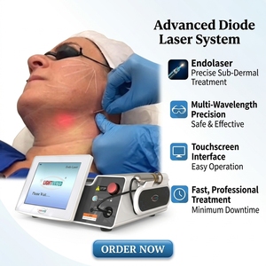 Láser Endolift Facial de Fibra Óptica 1470nm 47w 50w, Máquina Endofiber 980nm y 1470nm para Levantamiento de Mentón - Product Image 1