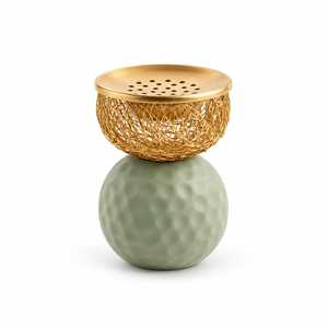 Quemador de Incienso de Latón de Primera Calidad para el Hogar, Templo, Sala de Meditación, Estudio de Yoga y Decoración de Aromaterapia - Product Image 4