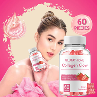 LIFEWORTH Gommes remplies de Peptide de Collagène Hydrolysé Vitamines Biotine pour Cheveux, Peau et Ongles