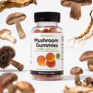 OEM ODM Hongo Gummies Hongo Nootropic Cerebro Suplemento para veganos LEONS MANE REISHI CHAGA - Product Image 4