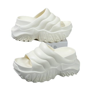 New Women's Platform High <b>Heels</b> Thick Bottom EVA Breathable Lightweight Anti-Slip Soft Fashion Trend Outdoor Beach Spring - Product Image 1