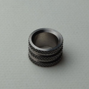 High Precision CNC Machined Aluminum Knurled <b>Spacer</b> Bushing with for Machining and Milling for Custom Assembly Parts - Product Image 2