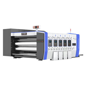 高速自動段ボール機4色カートンダイカッティングスロッティングスタッキングマシン新品 - Product Image 4