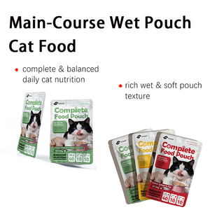 อาหารเปียกสำหรับแมวแบบซองขายส่ง หลายรสชาติ ขนมเนื้อสำหรับแมว - Product Image 1