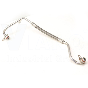 Turbo cargador línea de suministro de aceite 2015-2019 VW <span class=keywords><strong>Golf</strong></span> GTI con escudo térmico 06K145778E - Product Image 2