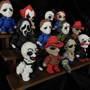 爆発用3DプリントPLAゴーストドールシリーズ共同移動可能マルチカラー冷凍ハロウィーン & イースターギフト玩具 - Product Image 3