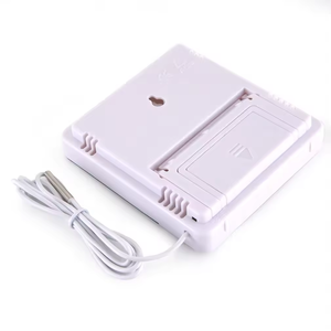 Usine En Gros HTC-1 Intelligent Numérique Température et Humidité Moniteur Verre Thermomètre Hygromètre Horloge Alarme Alarme <span class=keywords><strong>Calendrier</strong></span> - Product Image 5