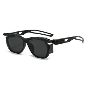 New Coming Fashion One Piece Sporting Unisex Sunglasses with <b>Copper</b> <b>Frame</b> TAC Lenses Custom Logo UV400 Protection - Product Image 4