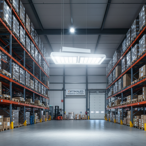 OptimaLED Hamburg 150W Dimmable Anti-Glare for High Bay <b>Lights</b> 0-10V 160Lm/W Aluminum 2700K-6000K 5-Year Warranty Warehouse - Product Image 3