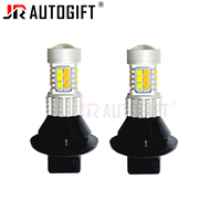 BA15S BAU15S 1156 P21W 3030 30SMD T20 W21W WY21W 7440 feux diurnes clignotants double couleur DRL LED lumière externe