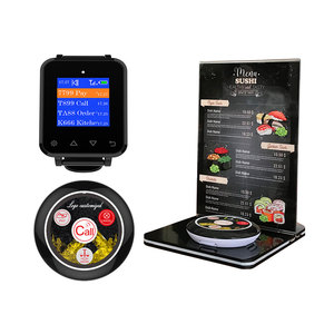 reloj de pulsera <span class=keywords><strong>buscapersonas</strong></span> vibradores para restaurantes sistema de llamada de camarero inalámbrico - Product Image 5