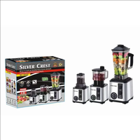 Mixeur 6-en-1 Multifonctionnel BARDEFU, Hachoir à Viande, 3L, 9500W, en Acier Inoxydable, Mixeur et Centrifugeuse Robuste