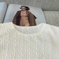 Pull en tricot fin à col rond rétro pour l'été, haut uni à manches courtes et coupe ajustée pour femmes