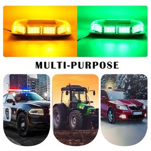 자석 경고 led 표시등 막대 스트로브 12v 24v led 경고 표시등 막대 ECE R65 SAE 구급차 교통 자전 표시등 막대 - Product Image 4