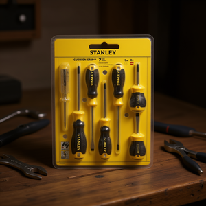 Jeu de tournevis Stanley Cushion Grip à 7 pièces avec embouts magnétiques - Product Image 3