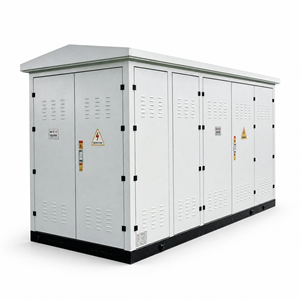 CE European <b>Box</b> Type Three Compact Prefabricated Substation 11kV 400V 100kVA 400kVA 800kVA Outdoor <b>Unit</b> Solar Farm Wind Power - Product Image 1