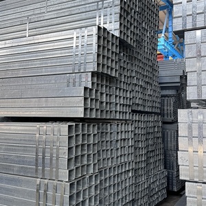 Tubo <span class=keywords><strong>de</strong></span> <span class=keywords><strong>Acero</strong></span> Rectangular Pregalvanizado Q195 100x200mm para Soporte <span class=keywords><strong>de</strong></span> Construcción - Product Image 4
