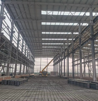 Entrepôt métallique préfabriqué économique, bâtiment à ossature acier, fournisseur chinois, atelier sur mesure